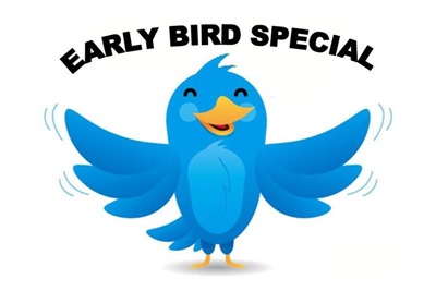 Special offers - Earlybird